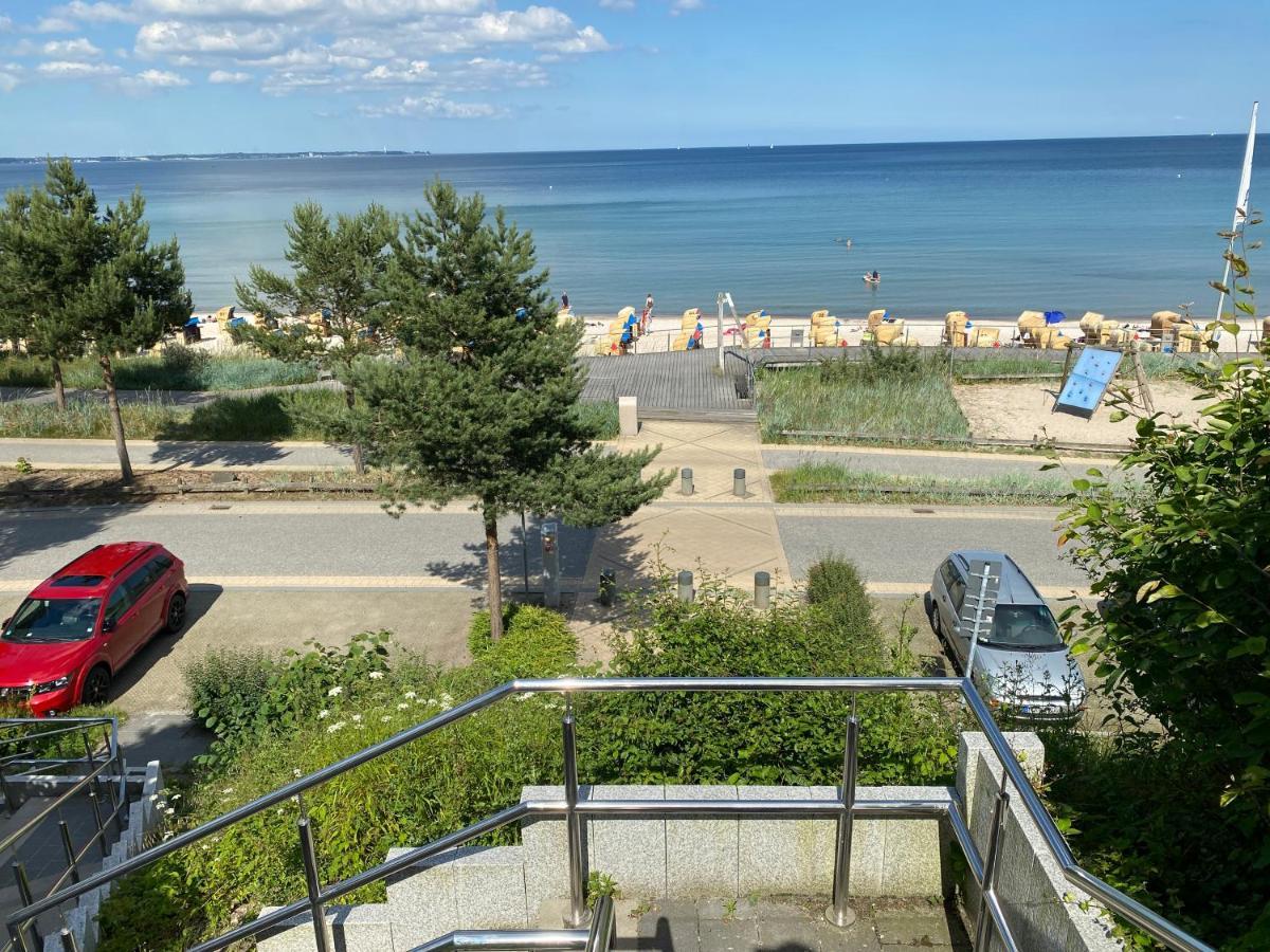Moderne 3-Zi-Wohnung Mit Meerblick Direkt Am Strand Scharbeutz Ngoại thất bức ảnh