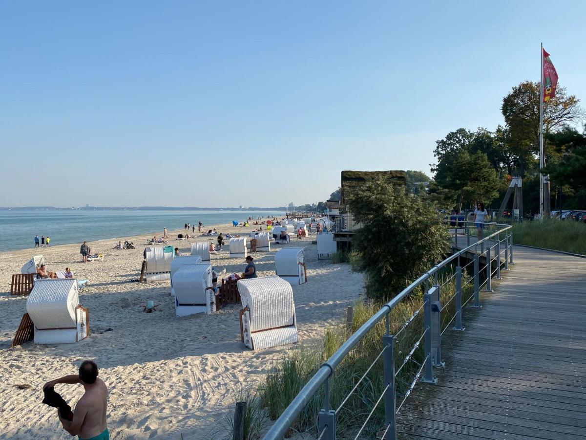 Moderne 3-Zi-Wohnung Mit Meerblick Direkt Am Strand Scharbeutz Ngoại thất bức ảnh